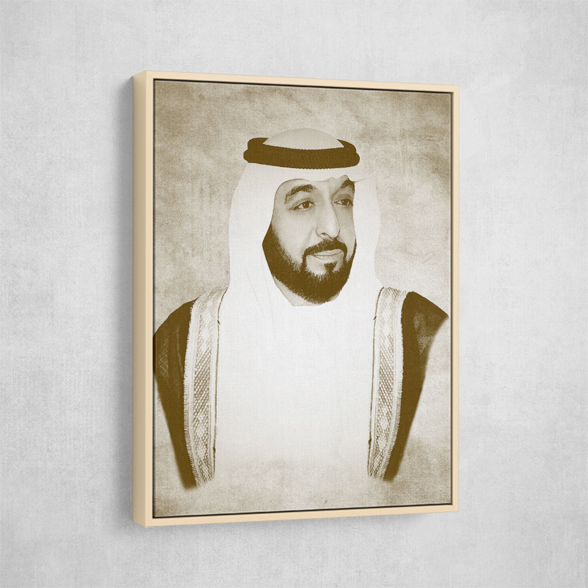 Sheikh Khalifa Bin Zayed Al Nahyan Portrait